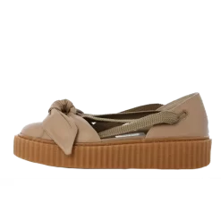 Rihanna X PUMA Fenty Bow Creeper Sandal Brown Gum