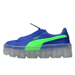 Rihanna X PUMA Fenty Cleated Creepers Blue Womens