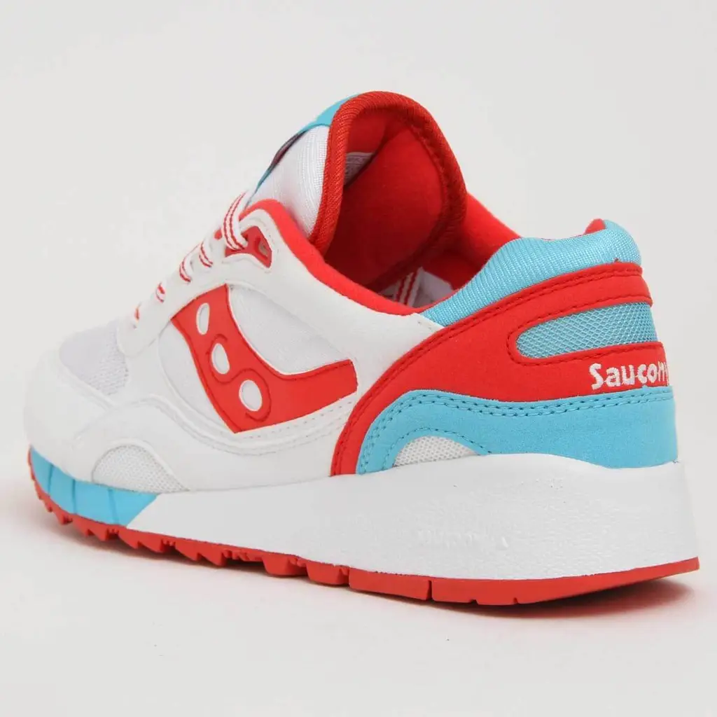 Saucony Shadow 6000 White Red - Image 4