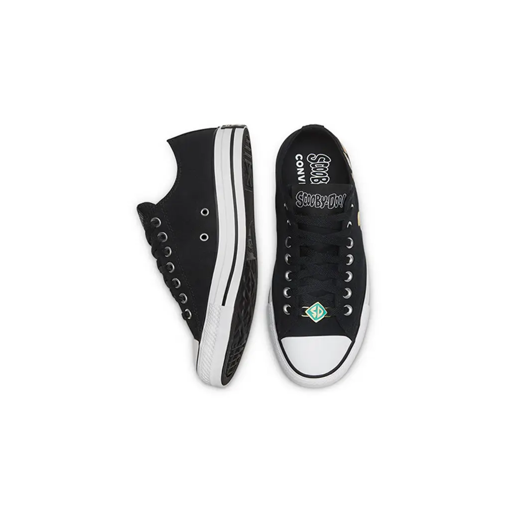 Scooby-Doo X Converse Chuck Taylor All Star Low Top Black Multi - Image 3
