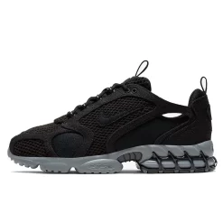 Stussy X Nike Air Zoom Spiridon Cage 2 Black Grey
