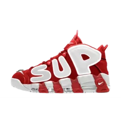 Supreme X Nike Air More Uptempo Suptempo Red