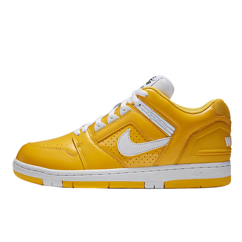 Supreme X Nike SB Air Force 2 Pack Yellow