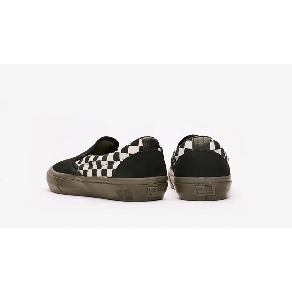 Taka Hayashi X Vans Slip On Black - Image 4