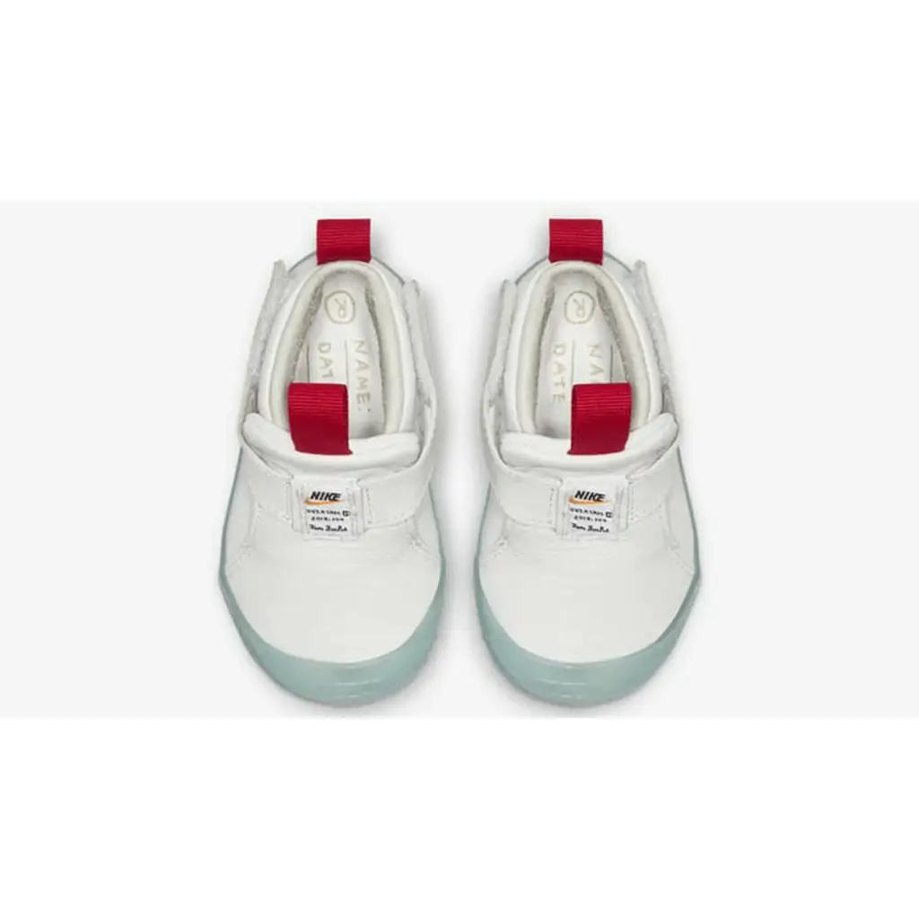 Tom Sachs X Nike Mars Yard 2.0 Infant White Red - Image 2