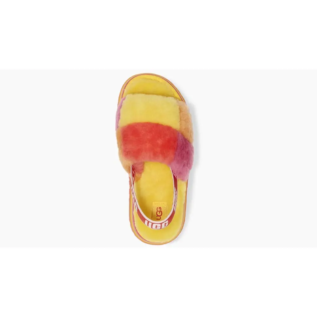UGG Disco Checker Slide Yellow - Image 3