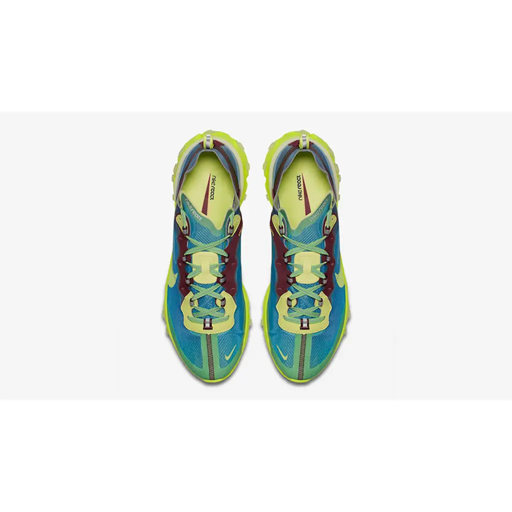 Undercover X Nike React Element 87 Blue Volt - Image 7
