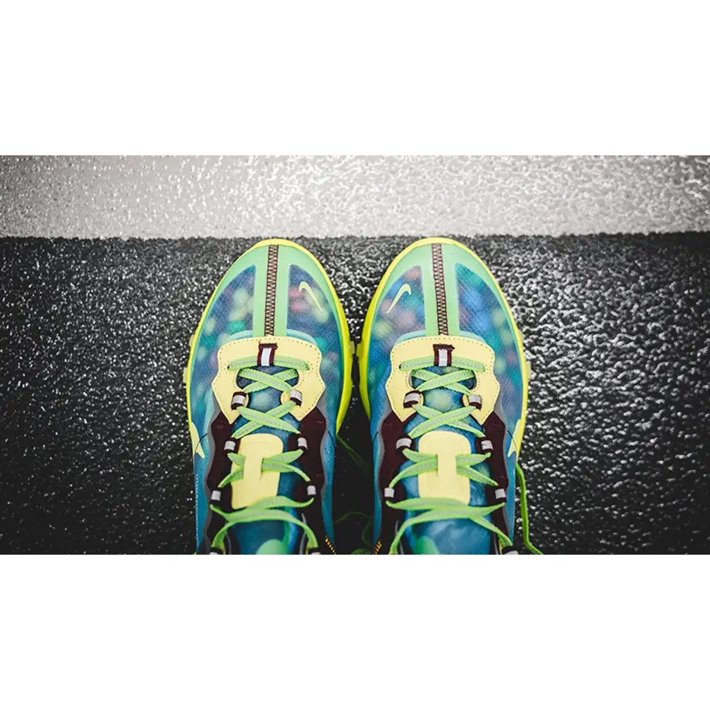 Undercover X Nike React Element 87 Blue Volt - Image 4