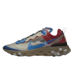 Undercover X Nike React Element 87 Khaki Red