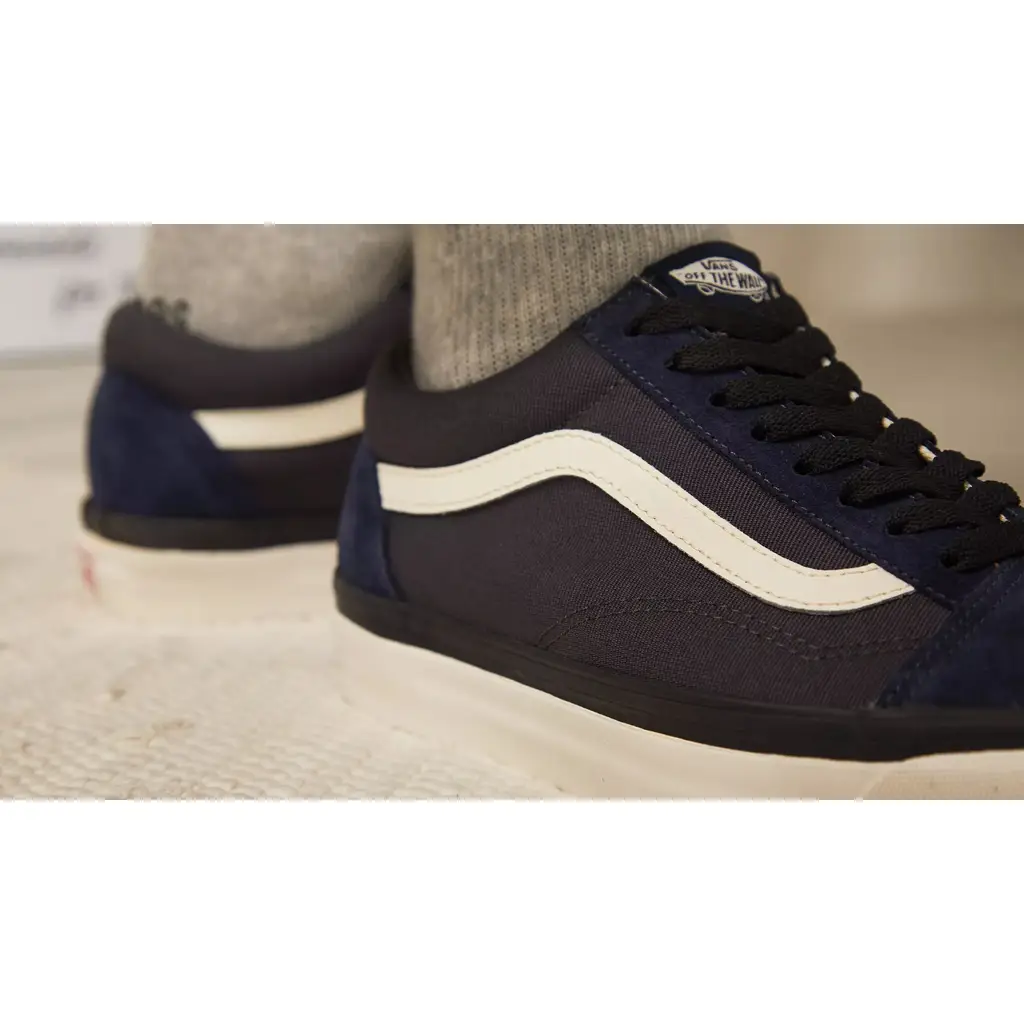 WTAPS X Vans Vault OG Old Skool LX Blue - Image 3