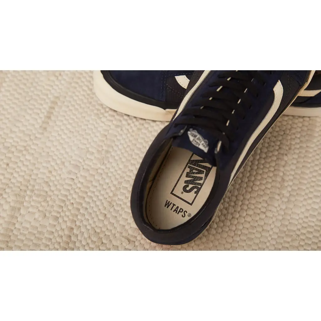 WTAPS X Vans Vault OG Old Skool LX Blue - Image 5