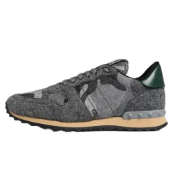 VALENTINO Camouflage Print Felt