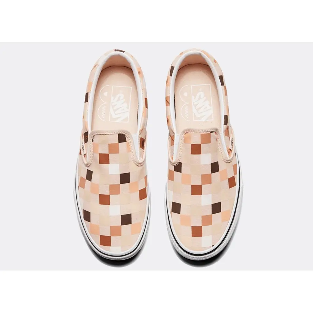 Vans Classic Slip On Breast Cancer Awareness Nude - Image 3