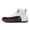Nike A Ma Maniere X Air Jordan 12 White Burgundy Crush