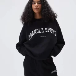 ADANOLA AS Oversized Sweatshirt - Black