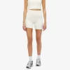 ADANOLA Everyday Active Crop Short - Marshmallow White