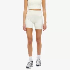 ADANOLA Everyday Active Crop Short - Marshmallow White
