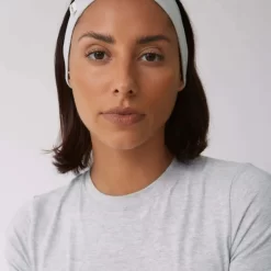ADANOLA Jersey Headband - Grey Melange