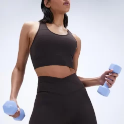 ADANOLA Racer Back Bra - Coffee Bean