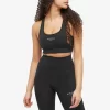 ADANOLA Scoop Neck Bralette Top - Black