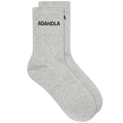 ADANOLA Sports Socks - Grey