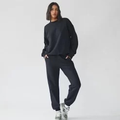 ADANOLA Sweatpants - Black