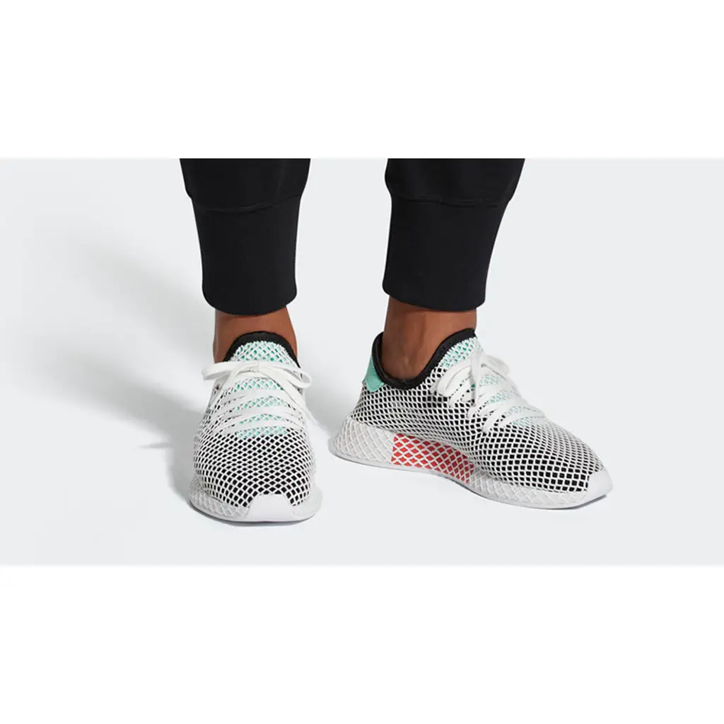 Adidas Deerupt Black Green - Image 2
