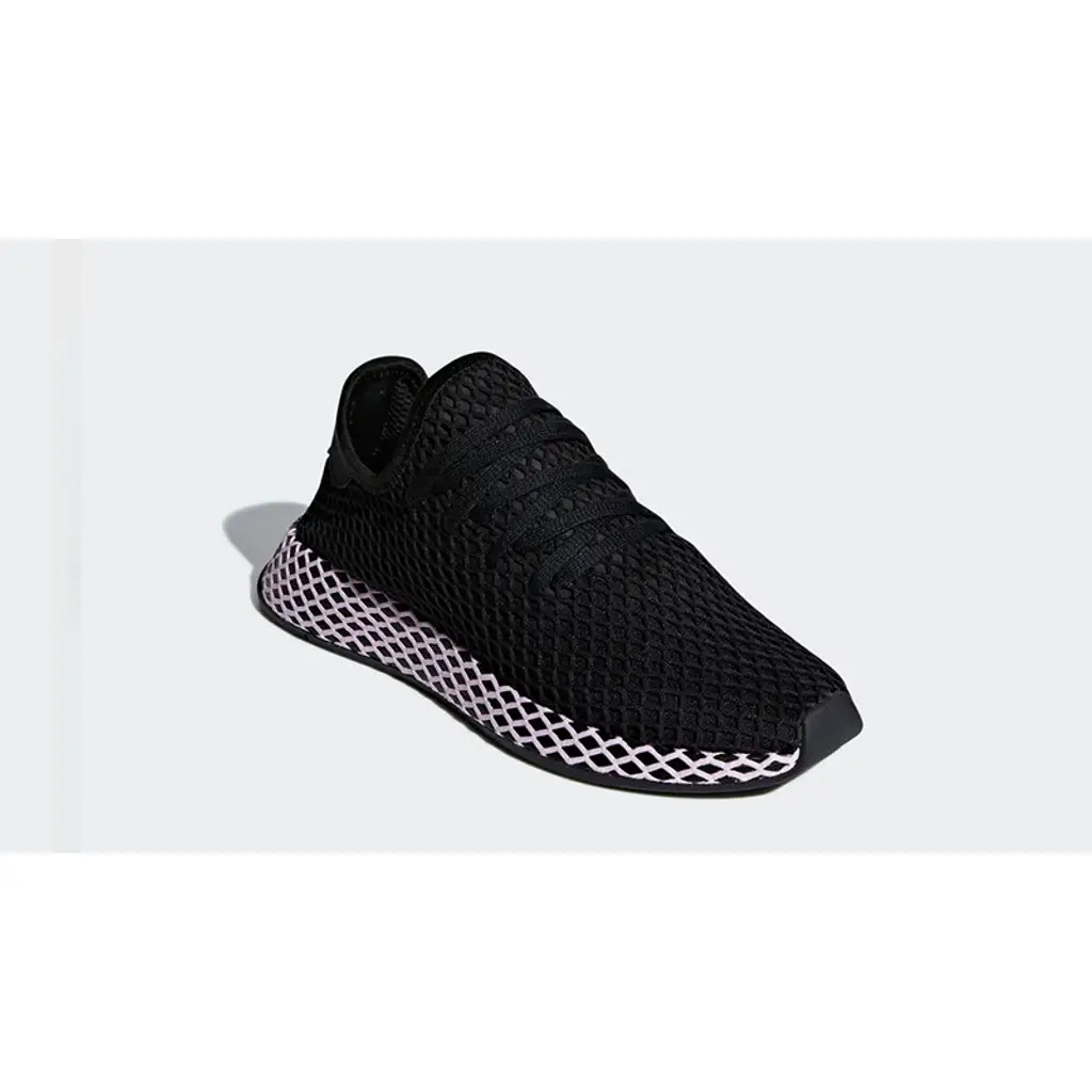 Adidas Deerupt Black Lilac Womens - Image 3