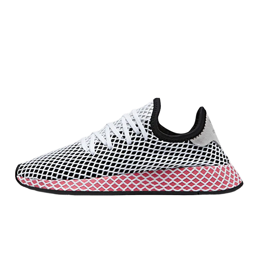 Adidas Deerupt Black Red Womens