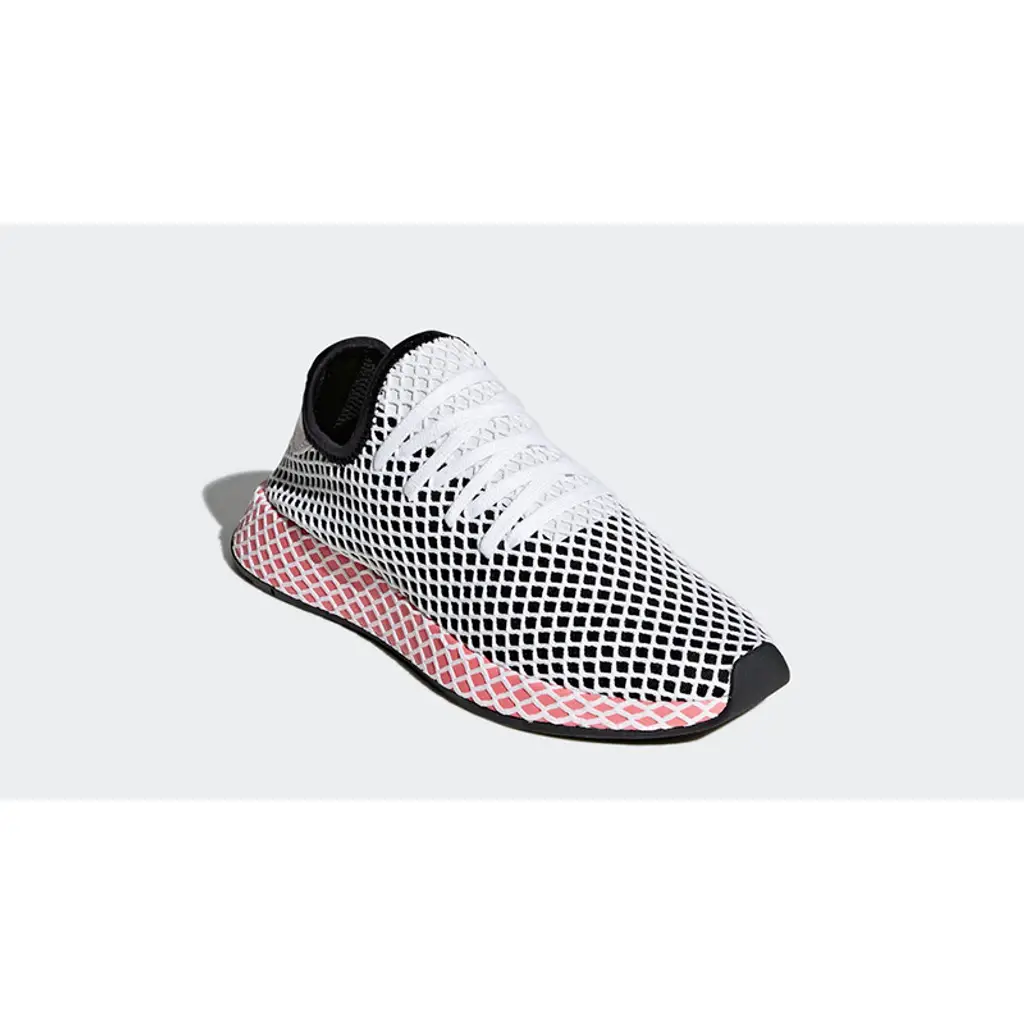 Adidas Deerupt Black Red Womens - Image 4