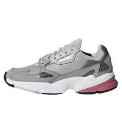 Adidas Falcon Grey Maroon Womens