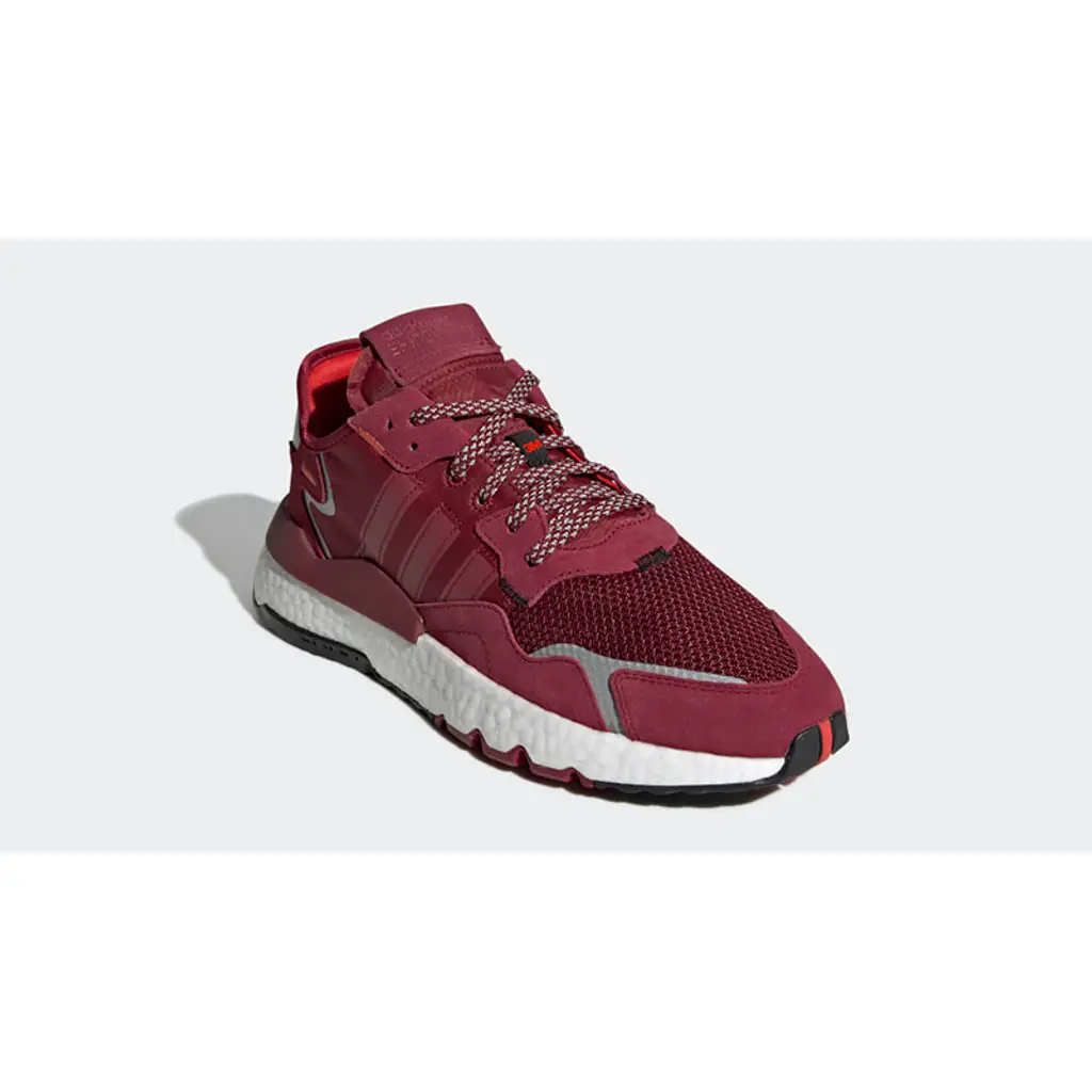 Adidas Nite Jogger Burgundy - Image 3