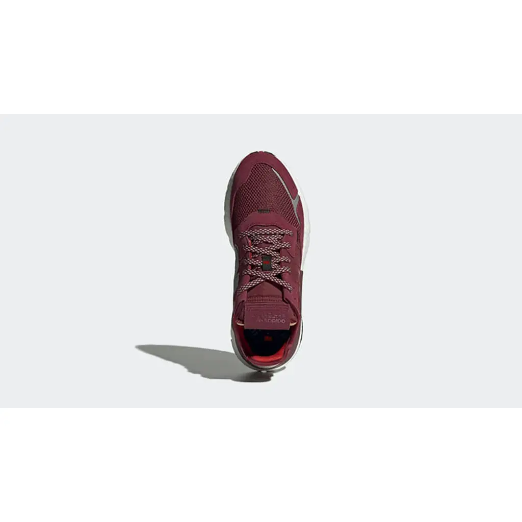Adidas Nite Jogger Burgundy - Image 4