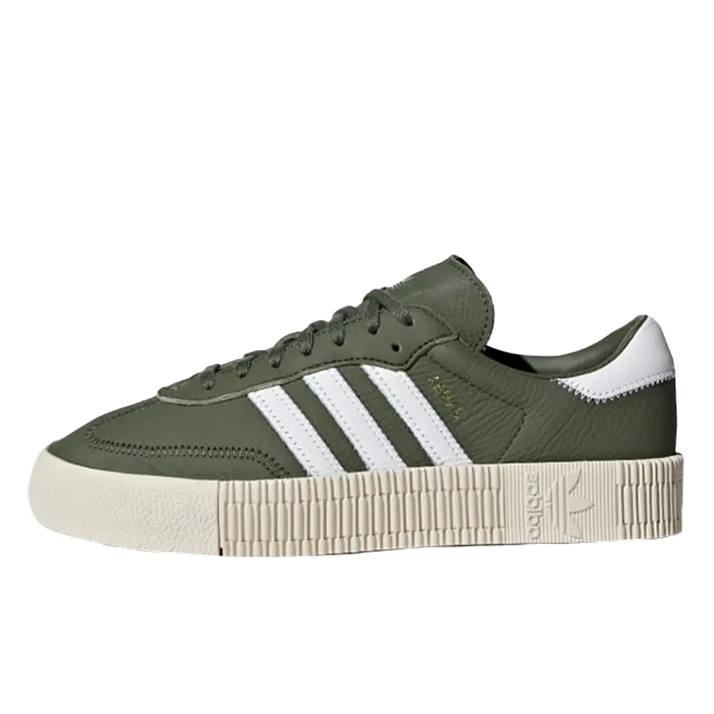 Adidas Sambarose Green Linen