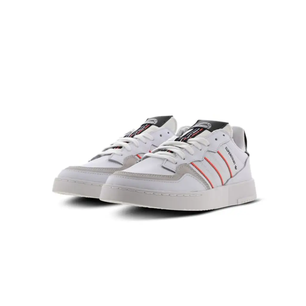 Adidas Super Court White Black Red - Image 2