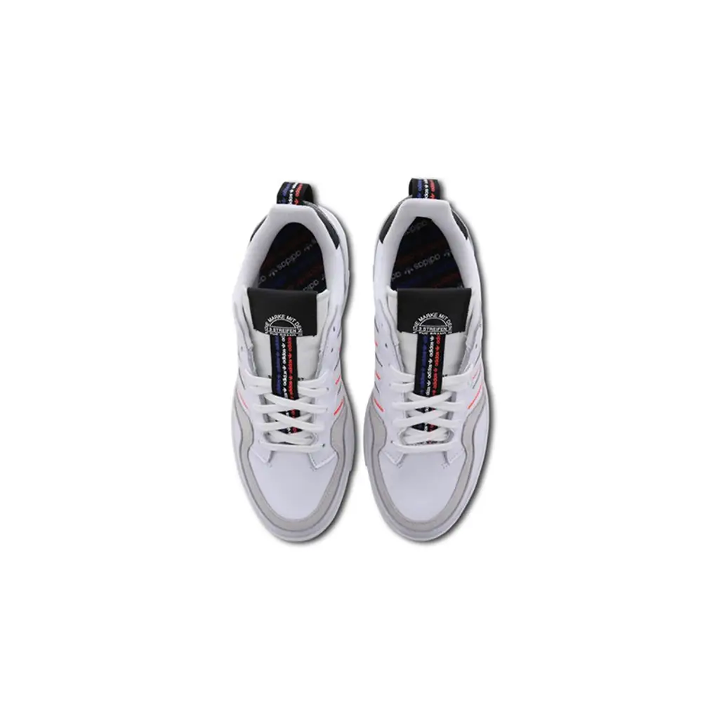 Adidas Super Court White Black Red - Image 3