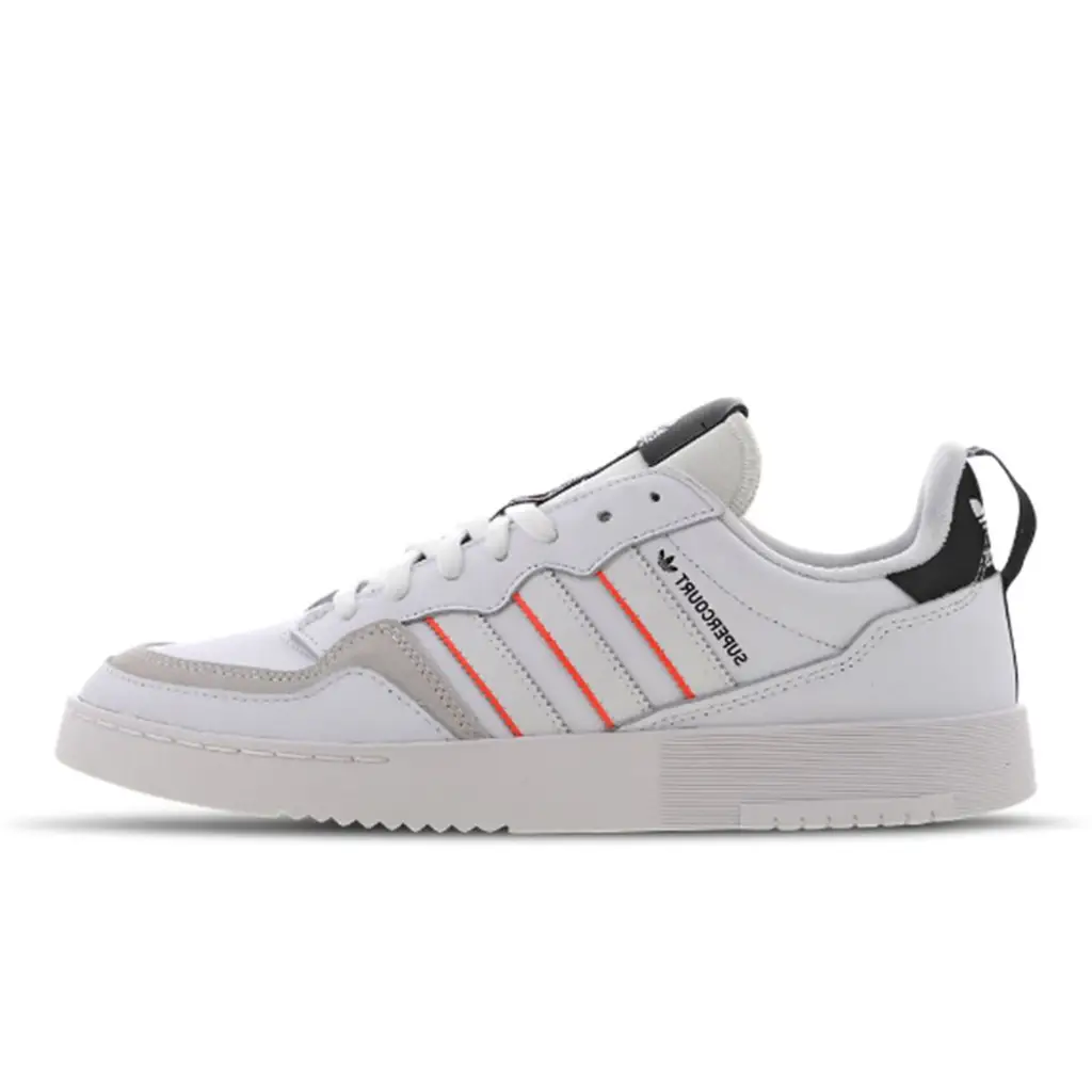 Adidas Super Court White Black Red