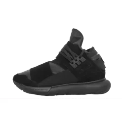 Adidas Y3 Qasa High Suede Black