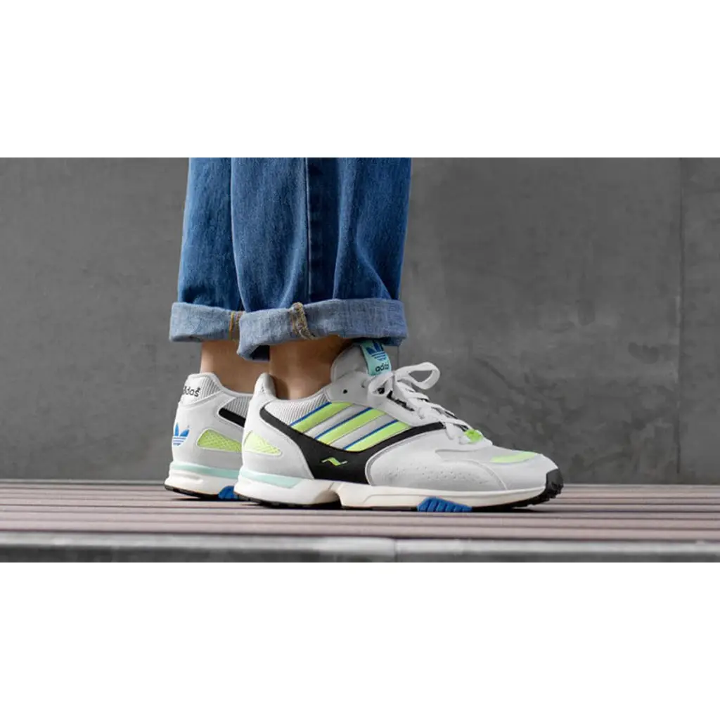 Adidas ZX 4000 White Solar Yellow - Image 2
