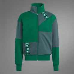 Adidas ADC Patchwork Track Top - Dark Green