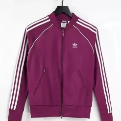 Adidas Adicolor 3-Stripe Track Top - Crimson