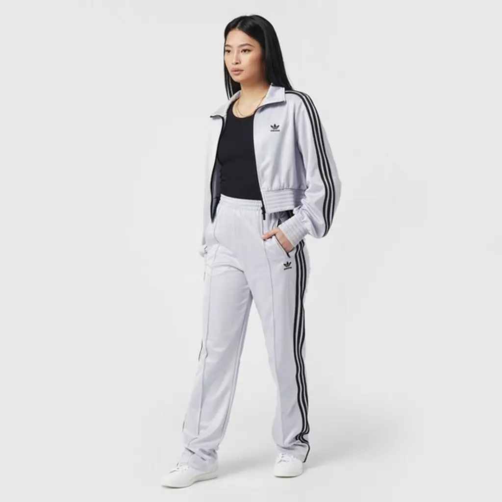 Adidas Adicolor Classics High-Shine Track Trousers - Matte Silver - Image 4