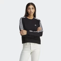 Adidas Adicolor Classics Long-Sleeve Top - Black