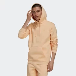 Adidas Adicolor Classics MM Trefoil Hoodie - Glow Orange