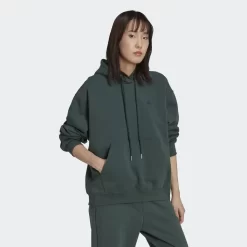 Adidas Adicolor Oversize Hoodie - Mineral Green