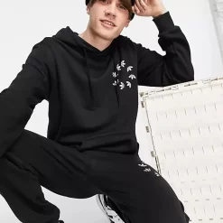 Adidas Adicolor Spinner Hoodie - Black