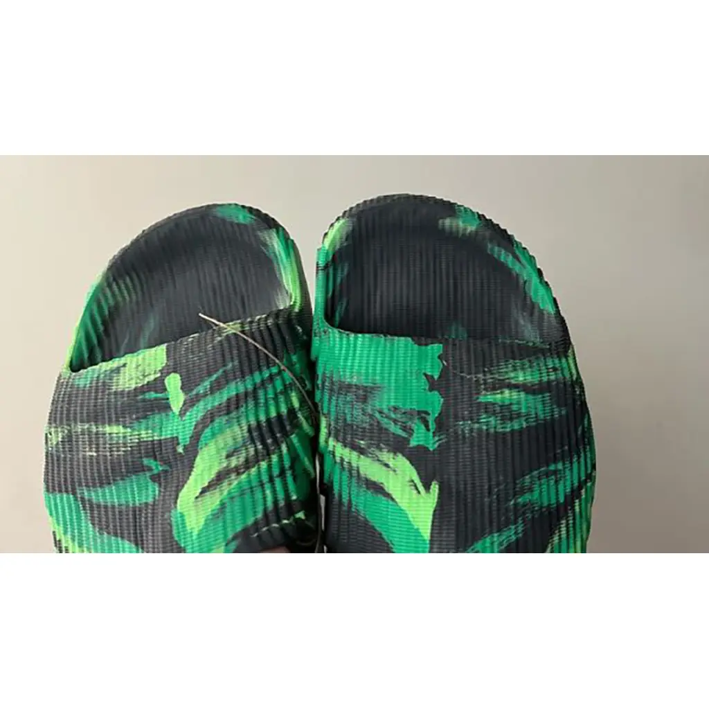 Adidas Adilette 22 Slides Green Black - Image 3