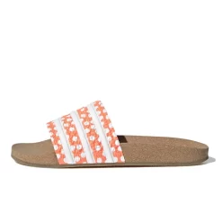 Adidas Adilette Slides Beam Orange Gum