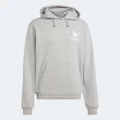 Adidas Adventure Graphic Hoodie - Medium Grey Heather