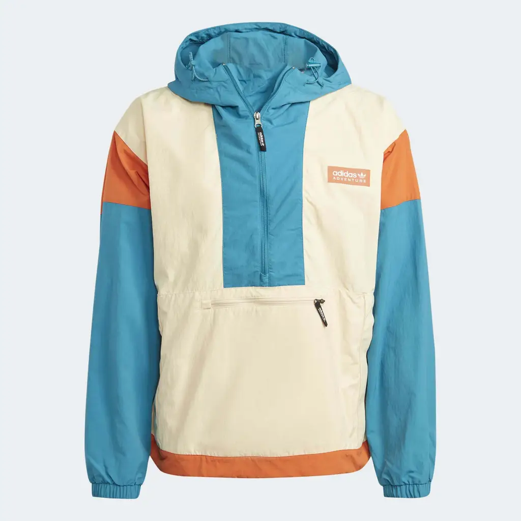 Adidas Adventure Premium Windbreaker Jacket - Sand Strata